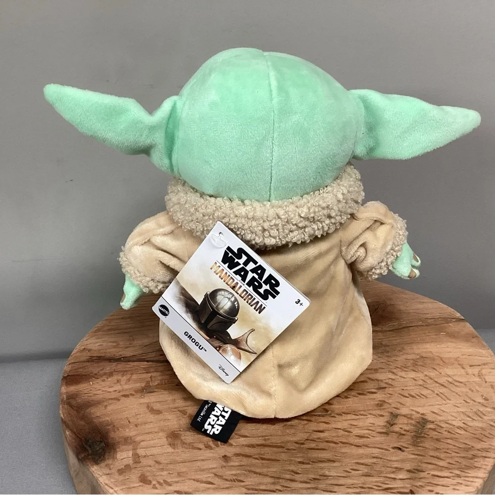 🟢 NWT - Star Wars Plush - The Mandalorian - Baby Yoda - Grogu - Disney - Mattel - Picture 4 of 11